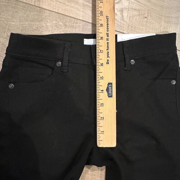 Ann Taylor Loft Black Skinny Crop Jeans 24/00P Womens Petite Denim NEW - Picture 3 of 9